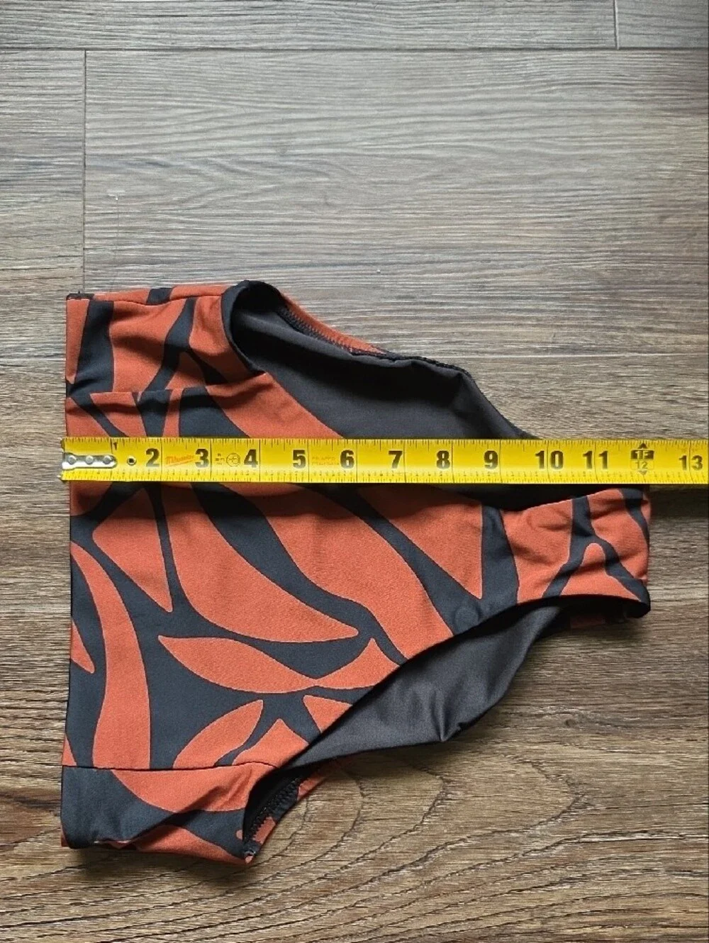 Nwot Sanctuary High-Waist Women’s Swim Bottoms in Rust and Black Size Xs